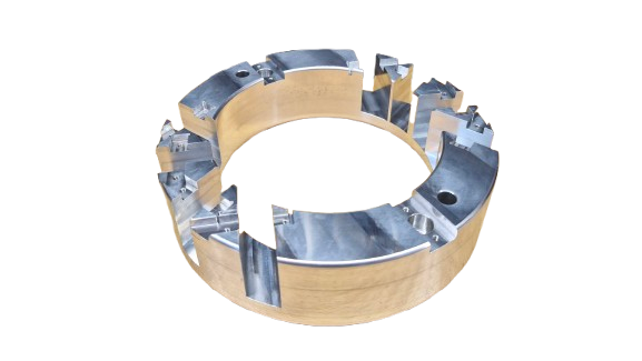 Complex Geometry Machined Part